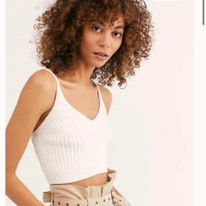 Free people Corset Detail Swit Cami